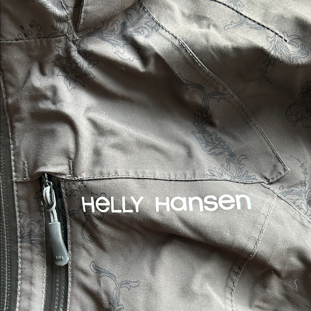 Helly Hansen Charcoal Hooded Coat